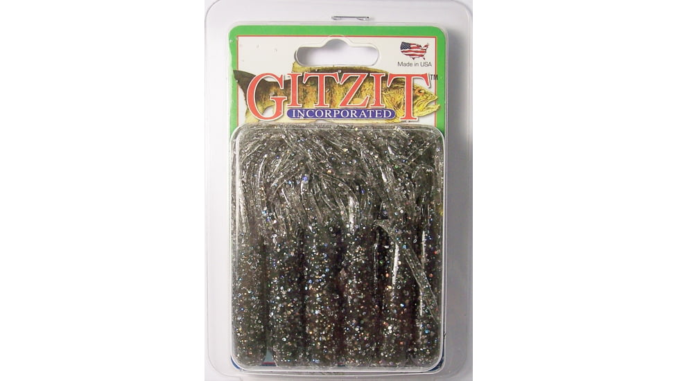 Gitzit The Original Fat Tube, 10, 3.5in, Smoke Sparkle, 91103