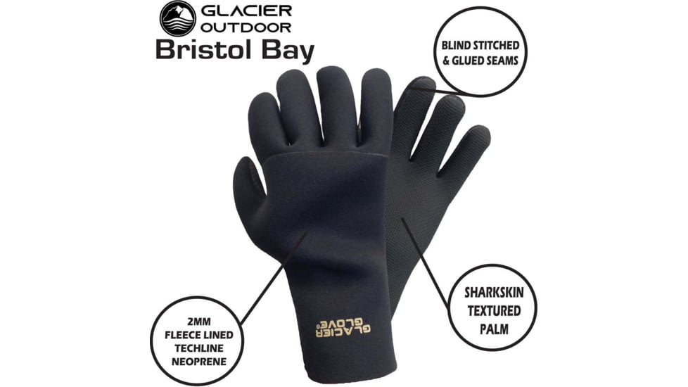 Glacier Glove Bristol Bay Xs 823BK XS