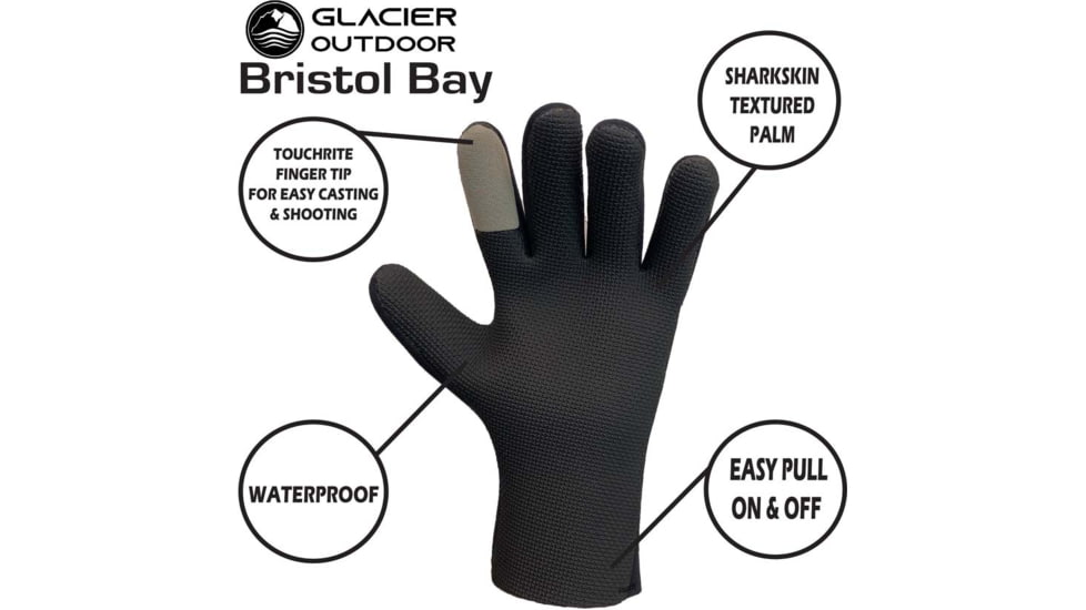 Glacier Glove Bristol Bay Xs 823BK XS