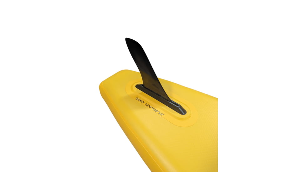 Glide Quest Inflatable Paddle Board, Blue/Orange/Yellow, 12ft 6inX 30in X 6in, o2-QEST