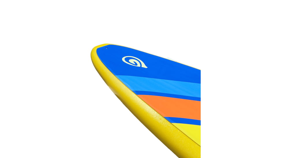 Glide Retro Inflatable Paddle Board, Blue/Yellow, 10ft 6 X 33in X 6in, o2-RET-BL