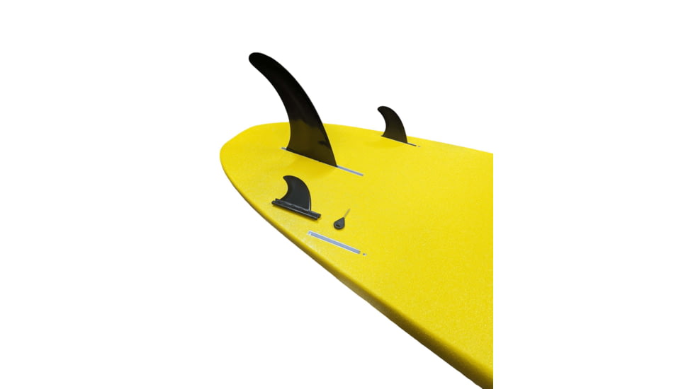 Glide Retro Inflatable Paddle Board, Green/Yellow, 10ft 6 X 33in X 6in, o2-RET-GR