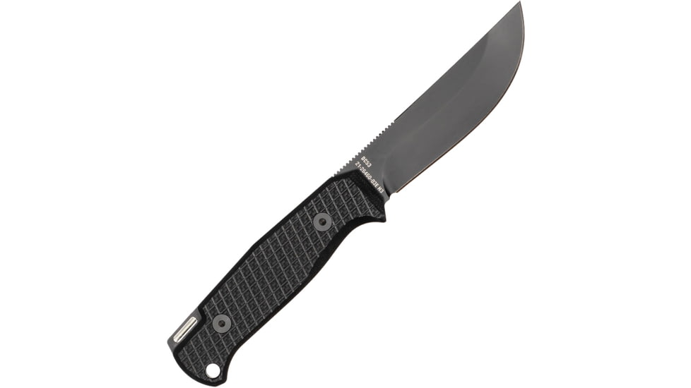 Glow Rhino Bohr Fixed Blade Black, GLR111