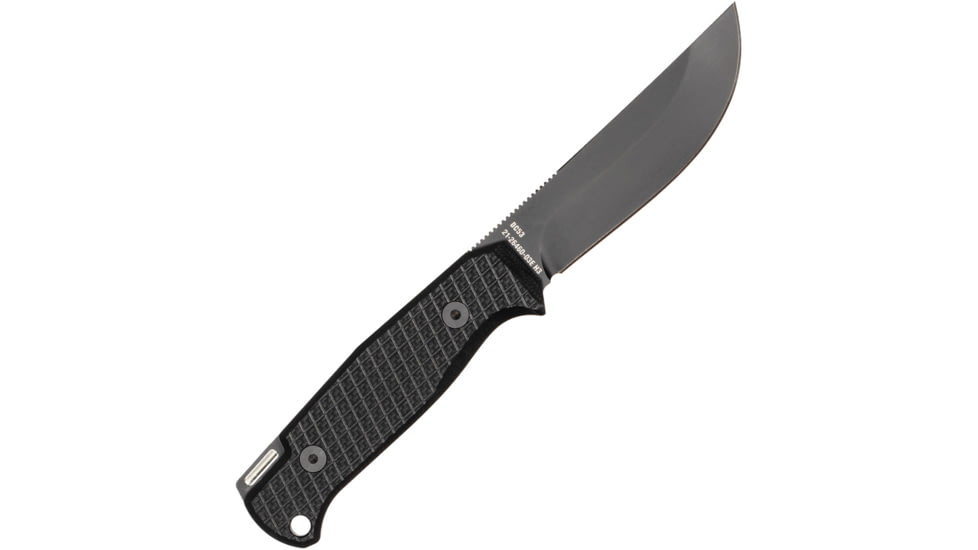 Glow Rhino Bohr Fixed Blade Black, GLR111