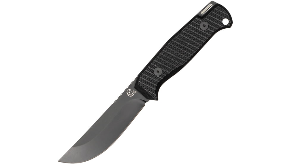 Glow Rhino Bohr Fixed Blade Black, GLR111