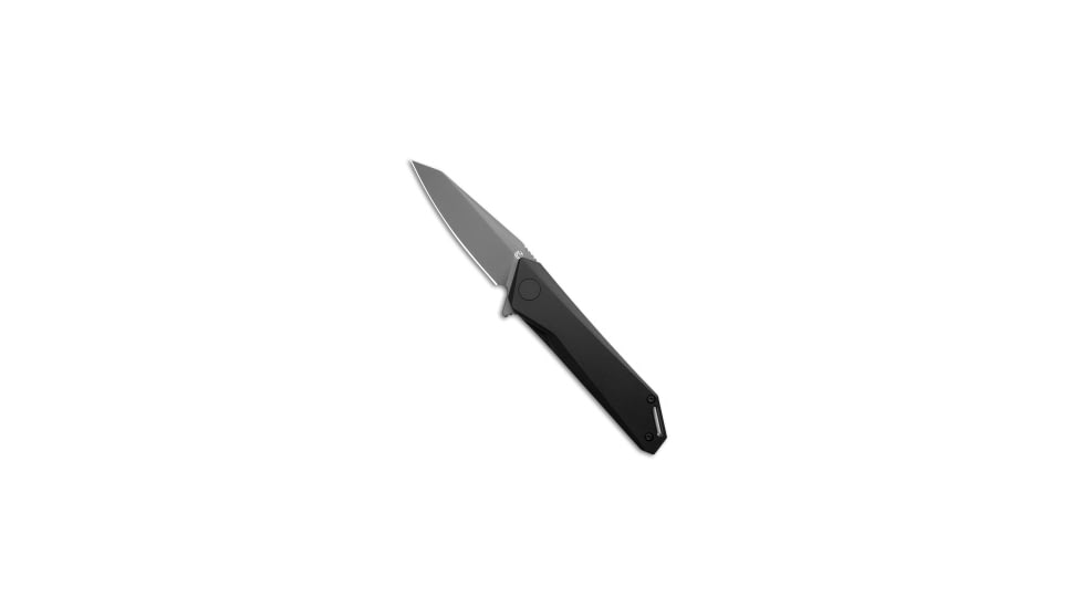 Glow Rhino Glow Rhino Meitner Liner Lock Knife Black Al + Green Tritium 3" Gray, Black, CPM MagnaCut, adult, BHQ-232225