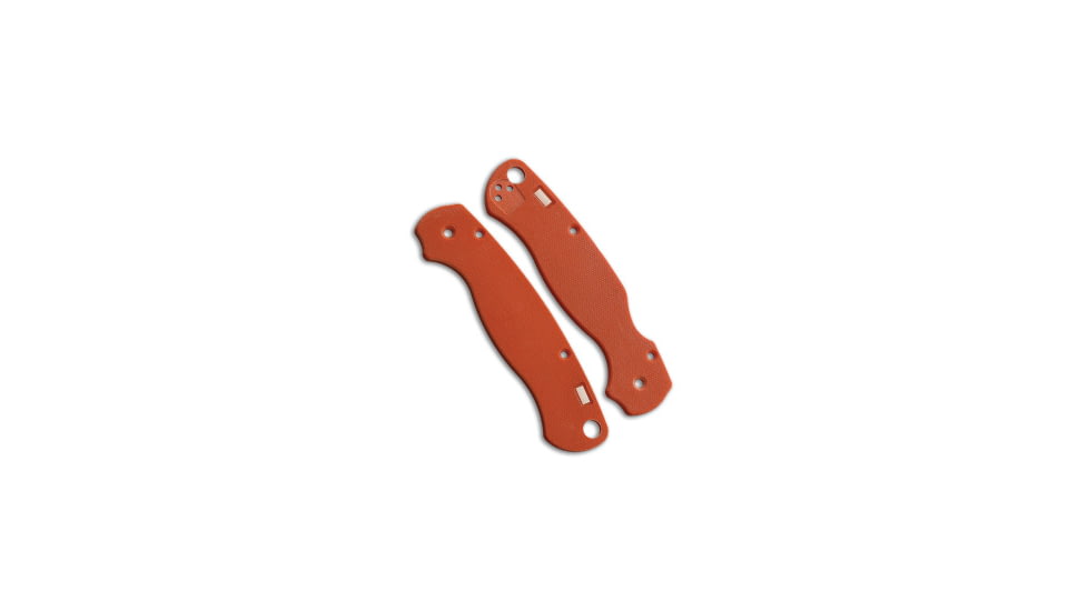 Glow Rhino Glow Rhino Spyderco Para2 Scales With Tritium Inserts Orange *DISCOUNT*, Orange, adult, BHQ-222772