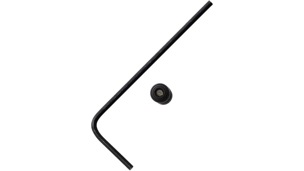 Glow Rhino Knafs Lander Thumbstud, Green/Single Sided, Black Finish CNC Machined Stainless Construction, TS-LANDER-001-303SS-BN-ZGXX