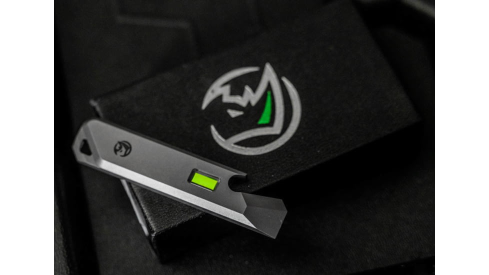 Glow Rhino Pry Bar with Green Tritium, PRY-201-TI-XG