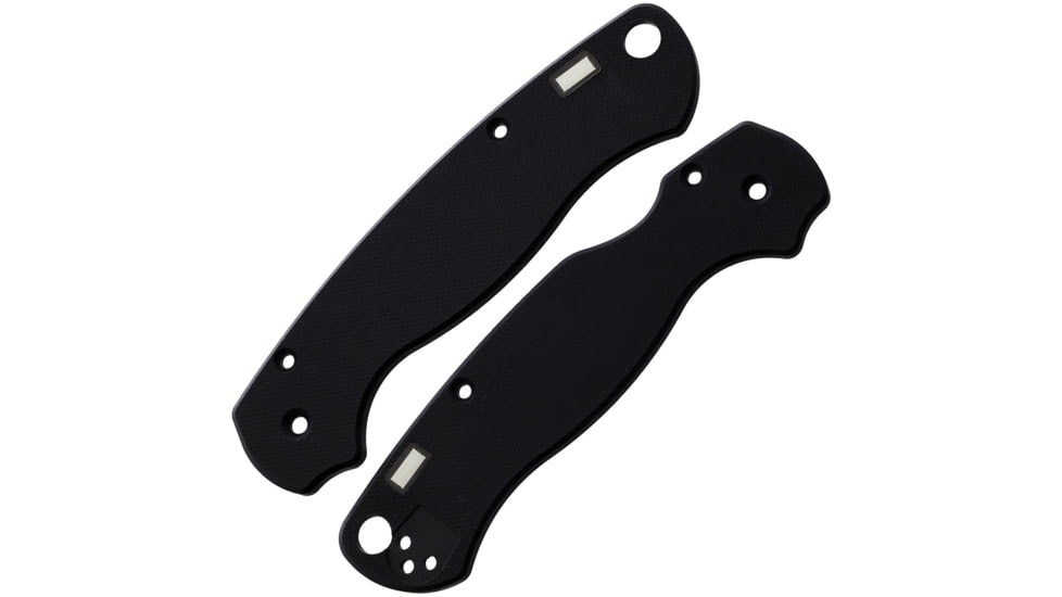 Glow Rhino Spyderco Para2 Scales Blk