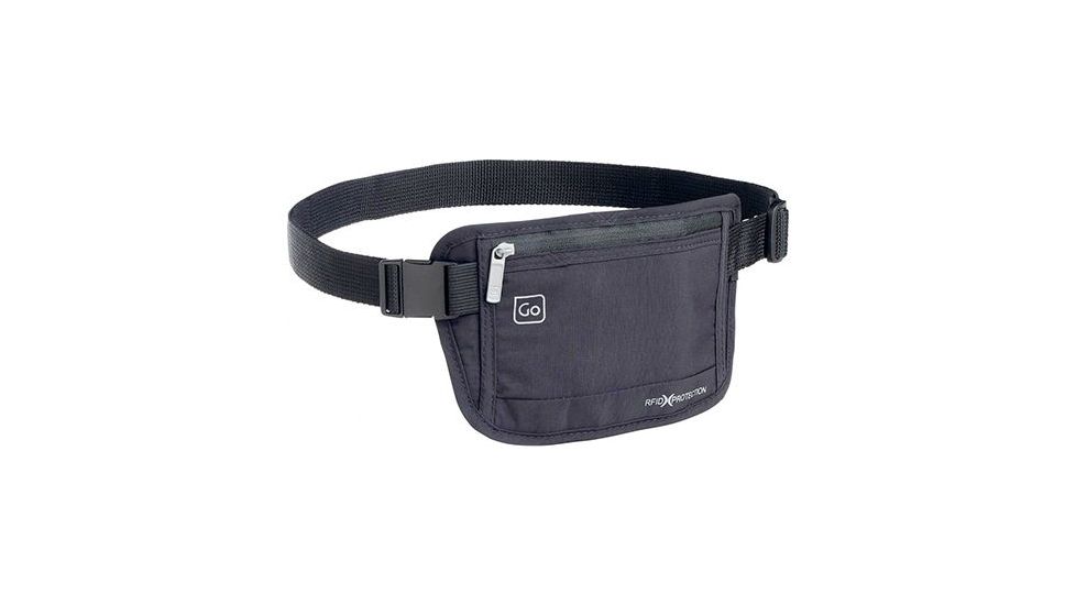 Go Travel Money Belt RFID, Black, DES-06751