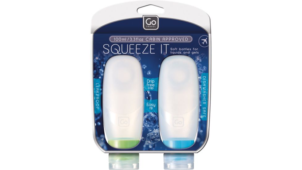 Go Travel Squeezy Bottles 3.4 Oz 660