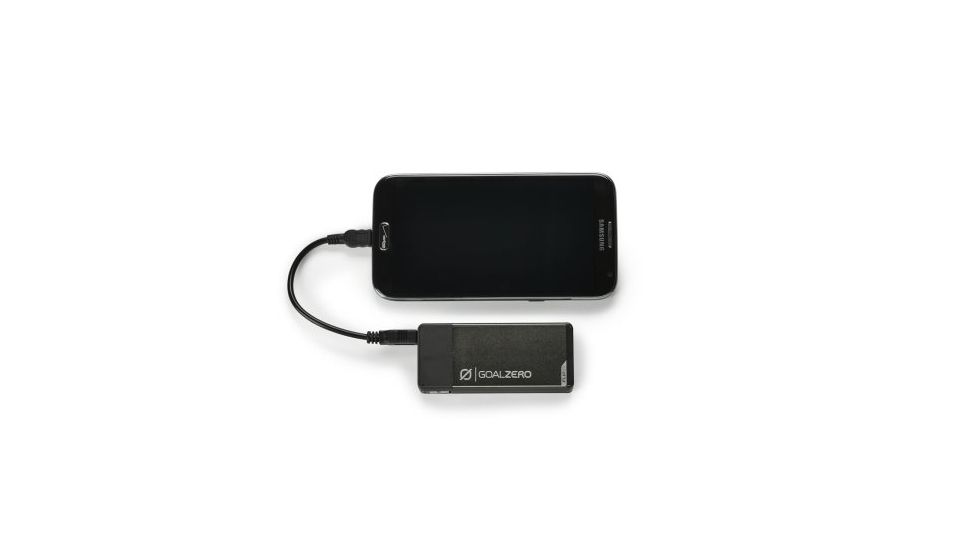 Goal Zero Flip 20 USB Recharger for Multiple Charges, Solar Ready, Charcoal Grey 21907