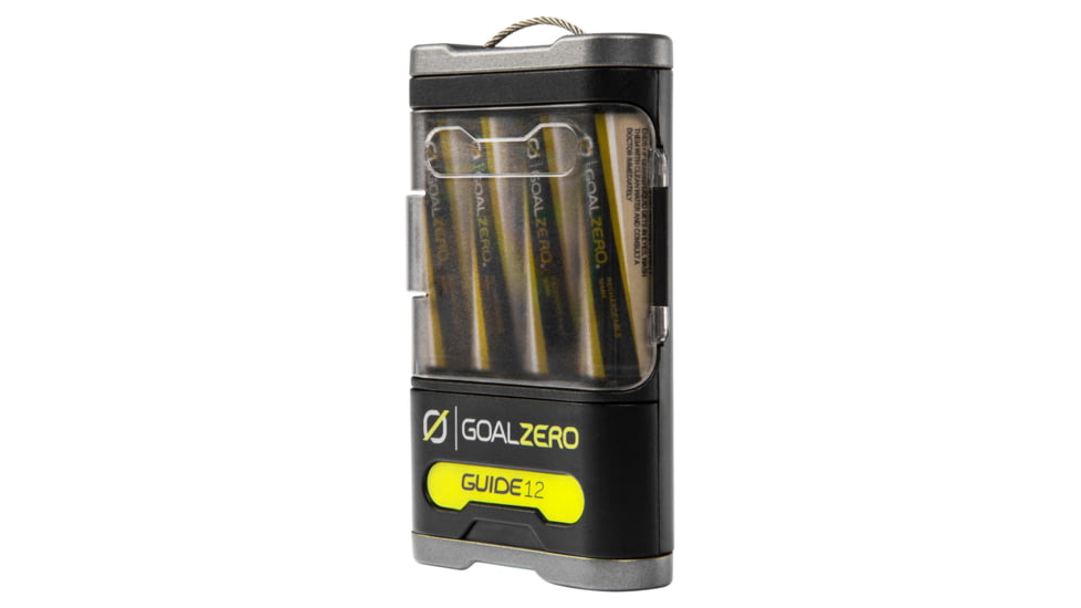Goal Zero Guide 12 Solar Kit w/ Nomad 5 Solar Panel, Black, 44260