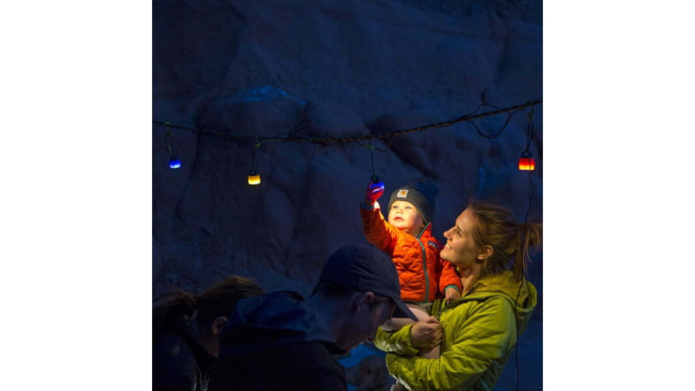 Goal Zero Light-A-Life Mini 4-Pack W/ Shades, White/Green, 44030