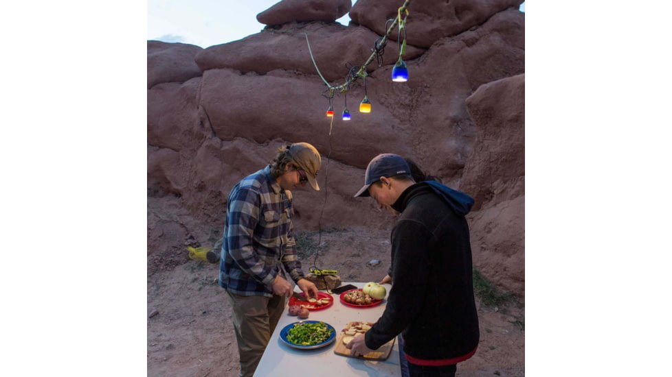 Goal Zero Light-A-Life Mini 4-Pack W/ Shades, White/Green, 44030