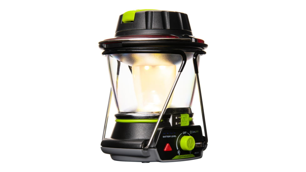Goal Zero Lighthouse 600 1x Lithium-Ion Reachargeable LED Lantern, 600 Lumens, Black/Yellow, 32010