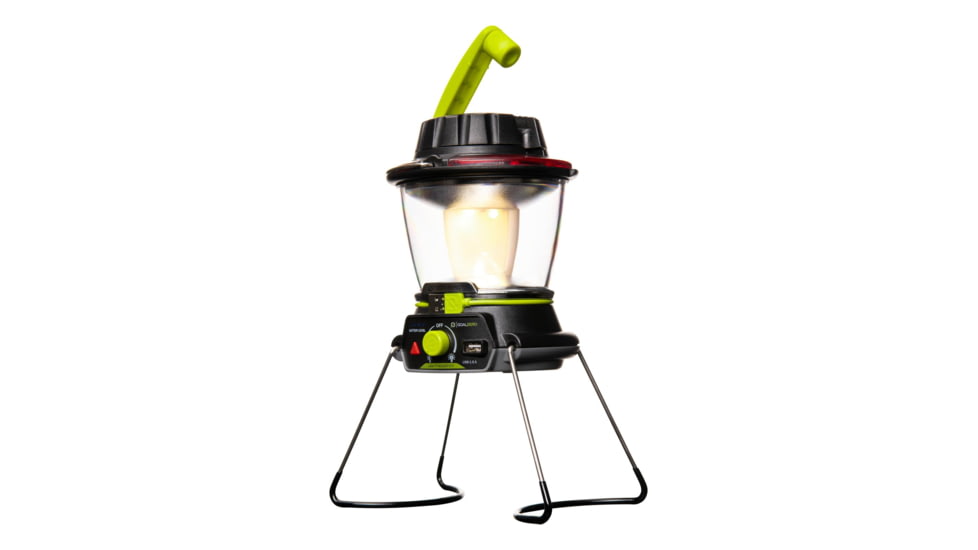 Goal Zero Lighthouse 600 1x Lithium-Ion Reachargeable LED Lantern, 600 Lumens, Black/Yellow, 32010
