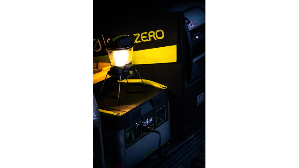 Goal Zero Lighthouse 600 1x Lithium-Ion Reachargeable LED Lantern, 600 Lumens, Black/Yellow, 32010