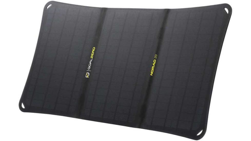Goal Zero Nomad 20 Solar Panel, Black, 11910
