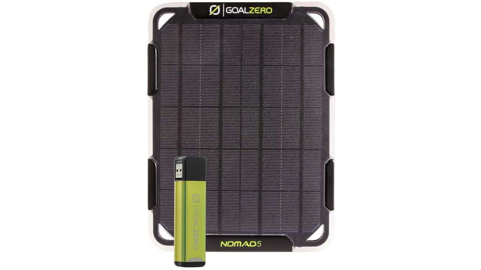 Goal Zero Nomad 5 Solar Kit, Grey, 41400