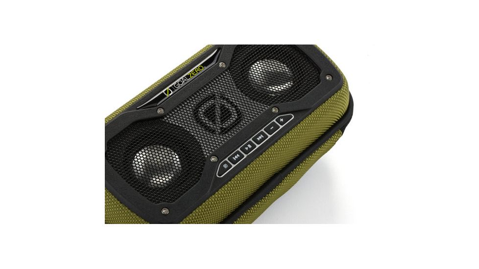 Goal Zero Rock Out 2 Bluetooth Wireless USB Rechargable Speakers, GZ Green 94017