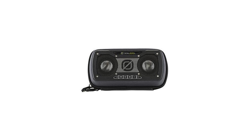 Goal Zero Rock Out 2 Bluetooth Wireless USB Rechargable Speakers, Gunmetal Grey 94018
