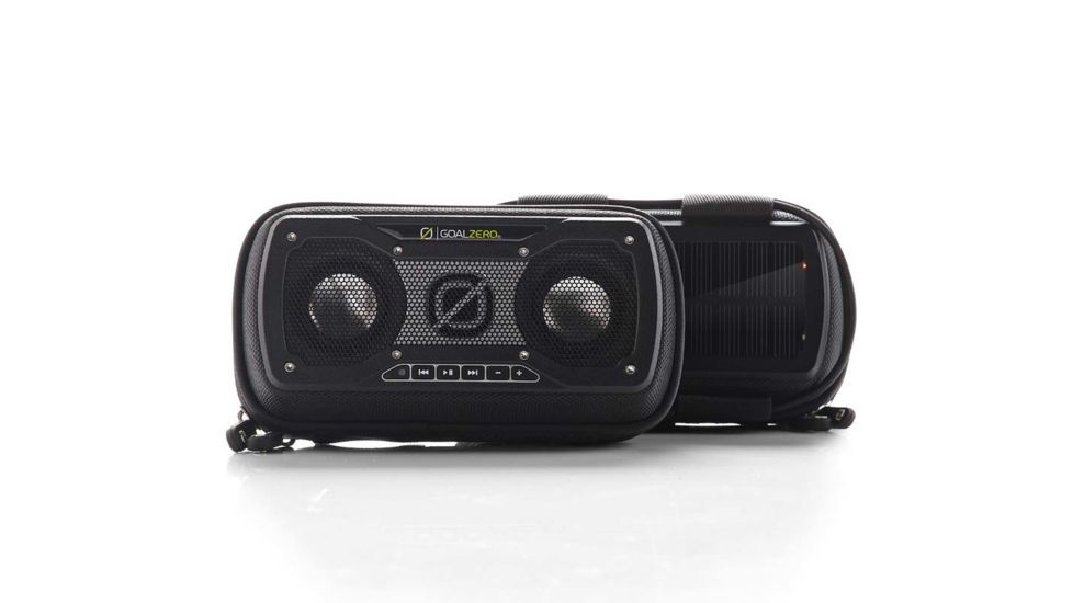 Goal Zero Rock Out 2 Portable Speaker, Solar-Black 94013