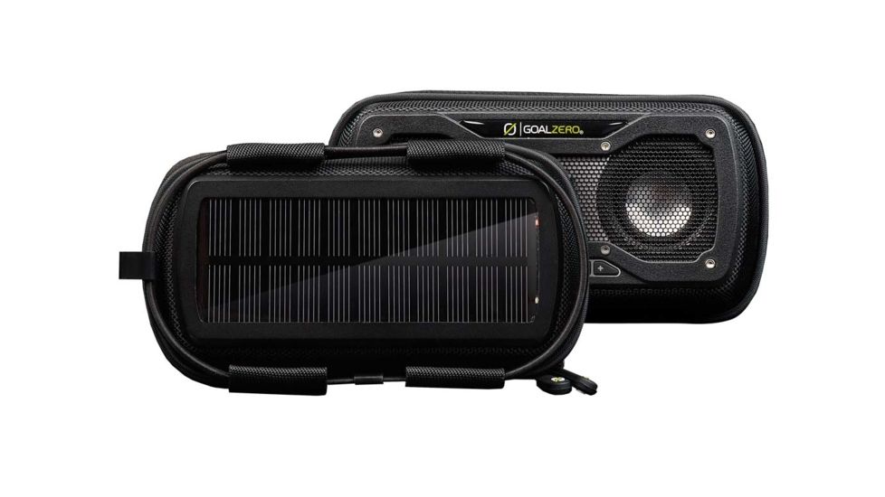 Goal Zero Rock Out 2 Portable Speaker, Solar-Black 94013