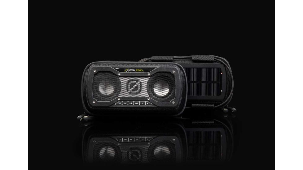 Goal Zero Rock Out 2 Portable Speaker, Solar-Black 94013