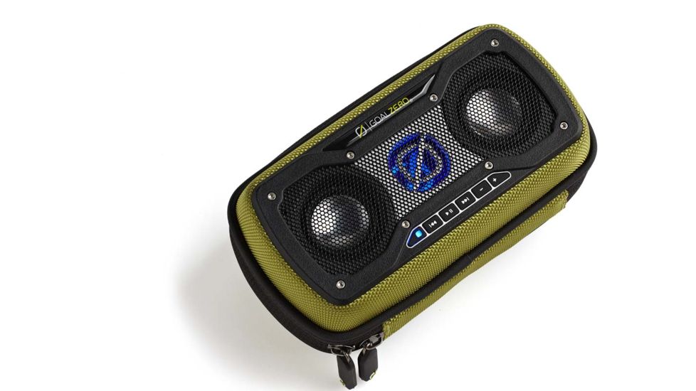 Goal Zero Rock Out 2 Portable Speaker, Solar- Green 94014