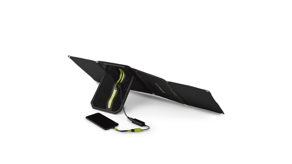 Goal Zero Sherpa 100 Power Bank, w/Inverter, USB, Nomad 28 Plus Solar Panel Kit 42050