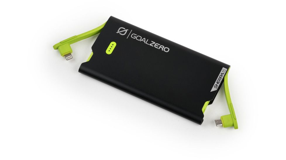 Goal Zero Sherpa 15 Power Bank Micro, Lightning, Black, 22020