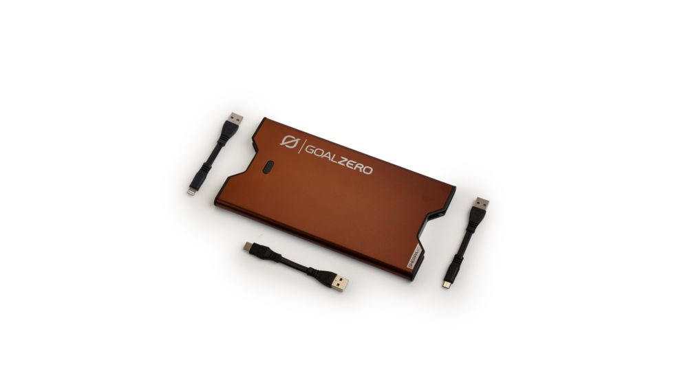 Goal Zero Sherpa 40 Power Bank, Micro, Lightning, USB-C, Copper 22032