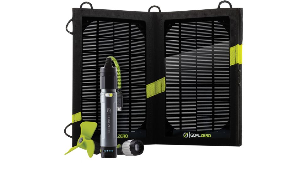 Goal Zero Swtich 10 Core Solar Kit-Silver