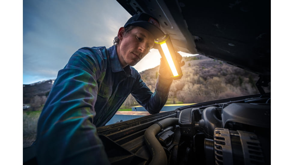 Goal Zero Torch 500 1x Lithium-Ion Rechargeable LED Light, 500 Lumens, Black/Yellow, 90115