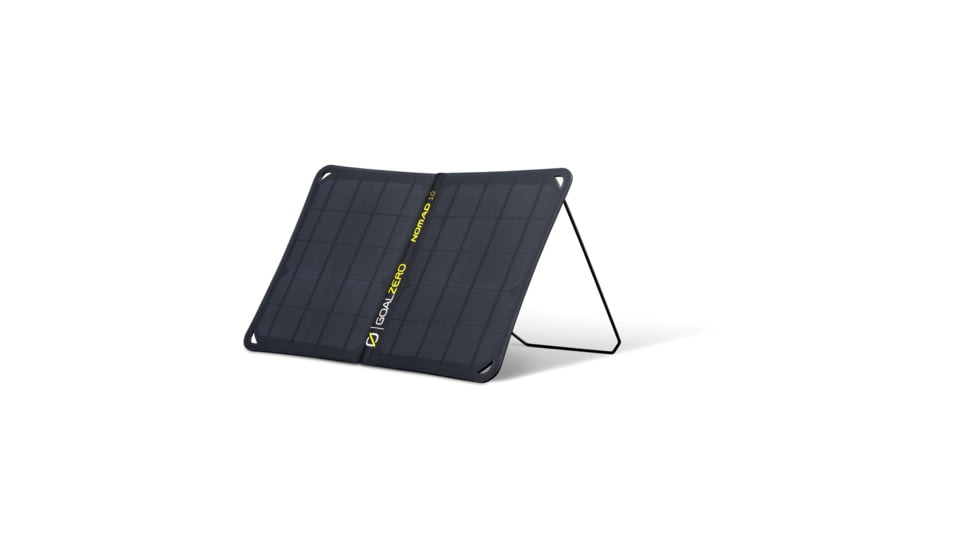 Goal Zero Venture 35 Power Bank w/ Nomad 10 Solar Panel Kit, Black, 41060