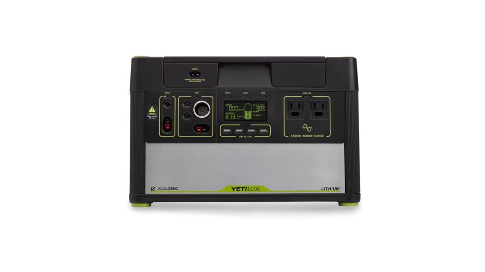 Goal Zero Yeti 1000 Lithium Portable Power Station, 10.8V 38004