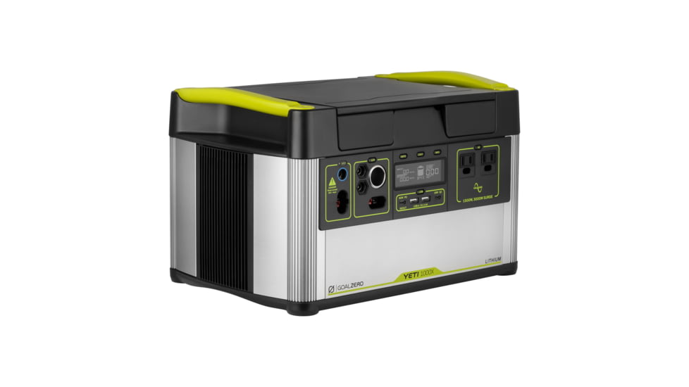 Goal Zero Yeti 1000X 120V Portable Power Station, Black/Silver, 36200