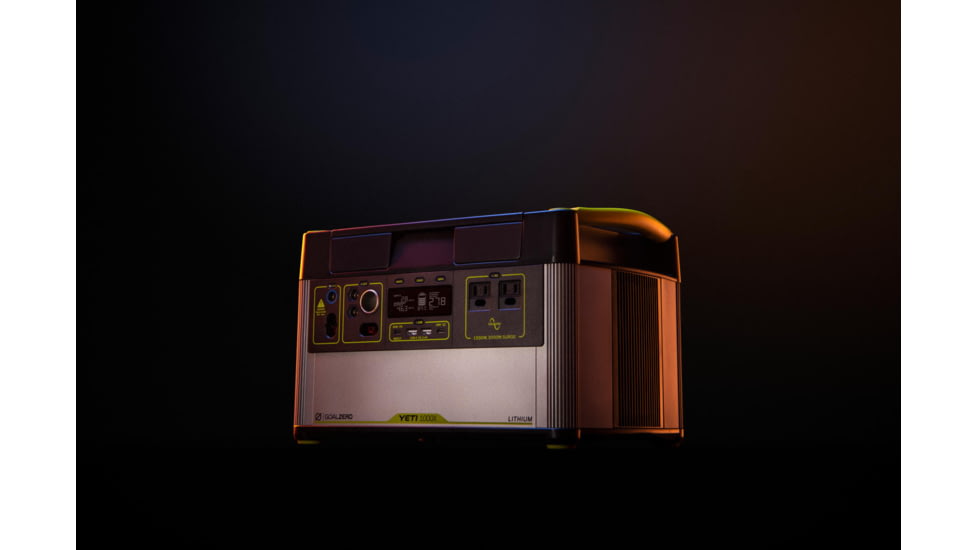 Goal Zero Yeti 1000X 120V Portable Power Station, Black/Silver, 36200