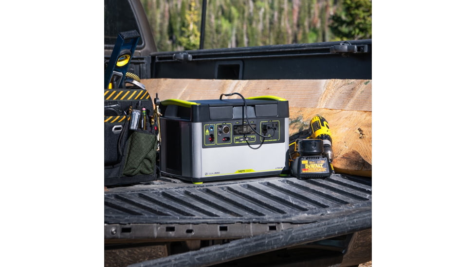 Goal Zero Yeti 1500X 120V Lithium Portable Power Station, Silver, 36300