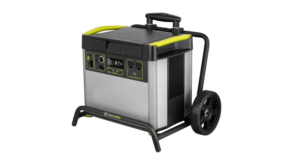 Goal Zero Yeti 3000X 120V Portable Power Station, Black/Silver, 36400