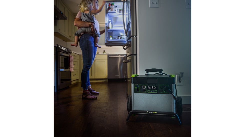 Goal Zero Yeti 3000X 120V Portable Power Station, Black/Silver, 36400