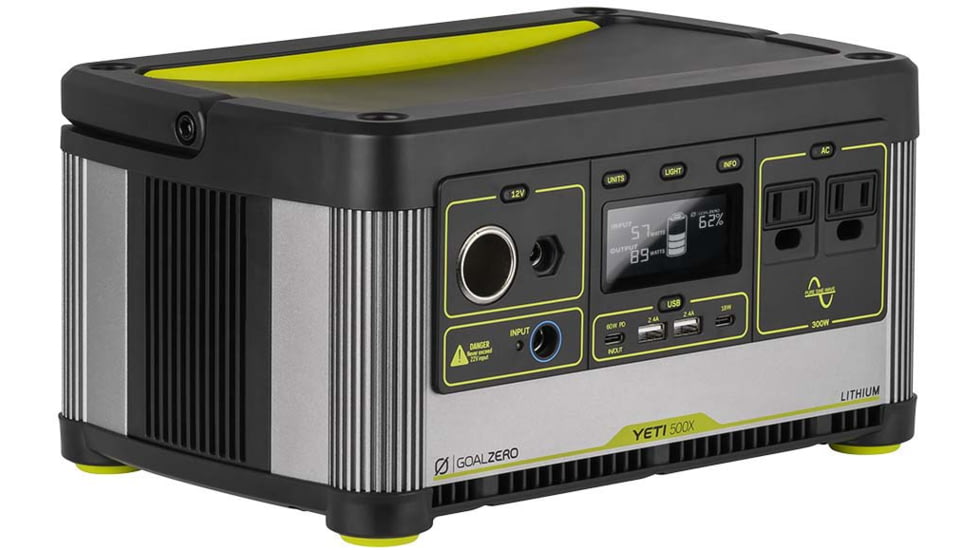 Goal Zero Yeti 500X Portable Power Station, 120V, 36100