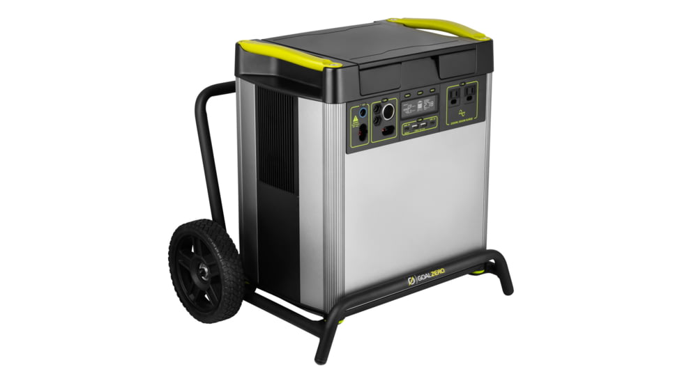 Goal Zero Yeti 6000X 120V Portable Power Station, Black/Silver, 36500