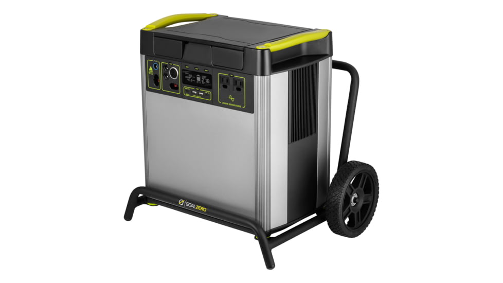 Goal Zero Yeti 6000X 120V Portable Power Station, Black/Silver, 36500