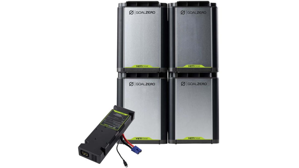 Goal Zero Yeti Link Expansion Module W/4 Yeti Tank Expansion Batteries Kit, Black, 44150