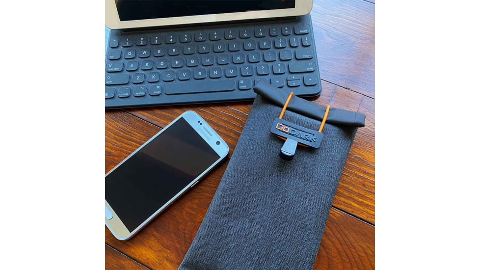 GoDark Faraday Bag for Phones, Charcoal, FPB01