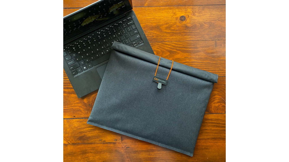 GoDark Faraday Sleeve Case for Laptops, Black, Medium, LTSM01