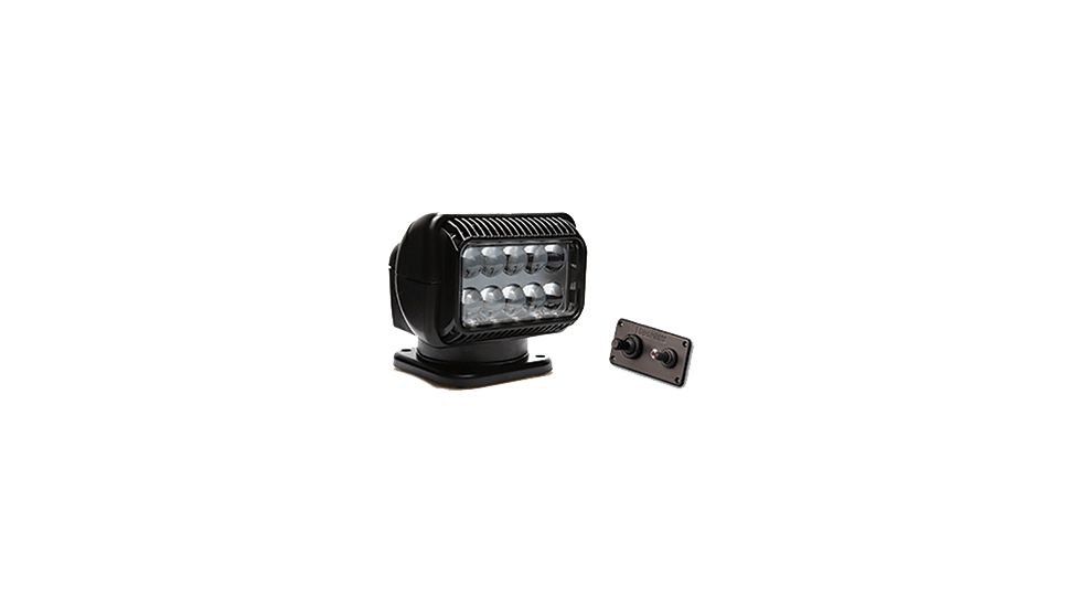 GoLight Permanent Radioray LED w/Wired Dash Mount Remote - Black, 20214